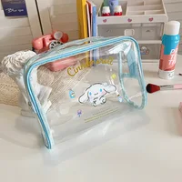 Cinnamoroll & Kuromi Large Makeup Bag, Hello Kitty Portable Cosmetic & Toiletry Organizer, Pencil Case, for Daily Use And Travel 2