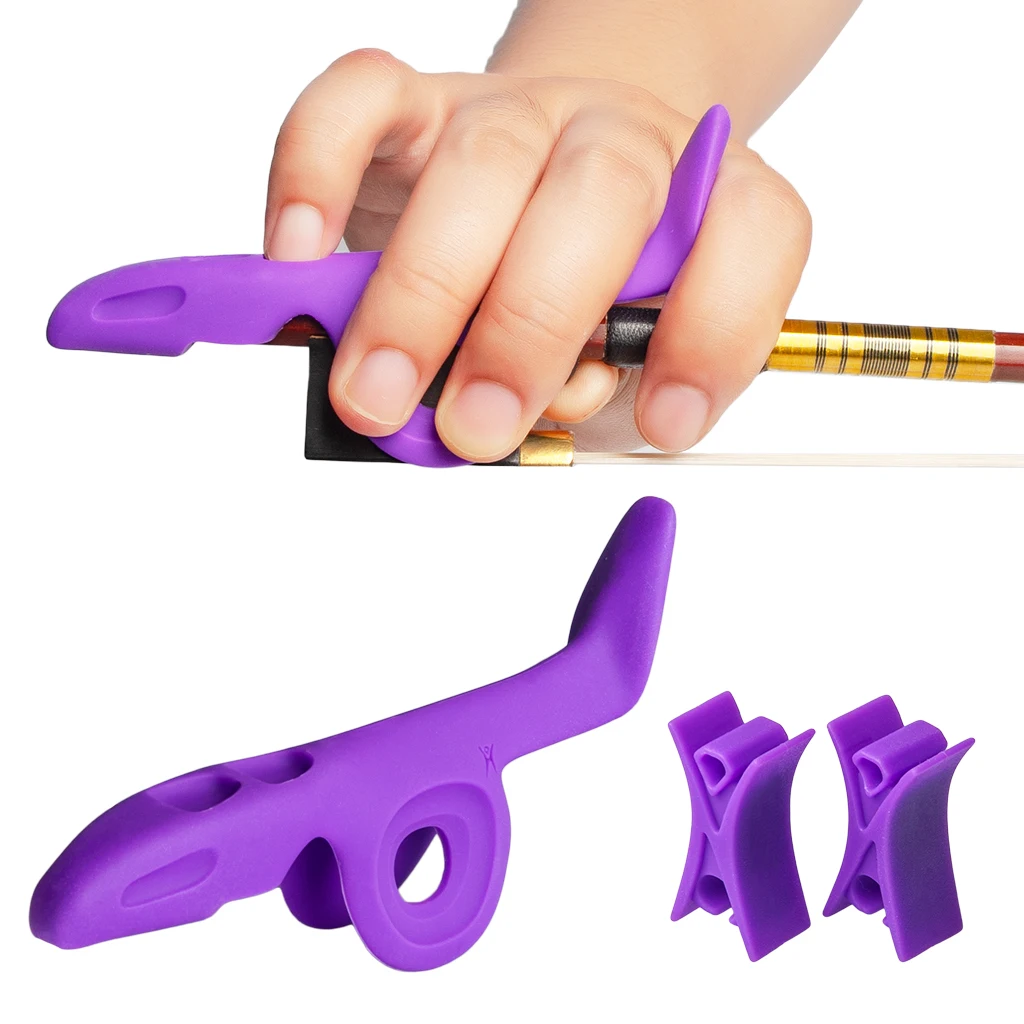 바이올린 활 그립 교정 자세 그립 활 포즈 보조기 교육 바이올린 액세서리 어린..