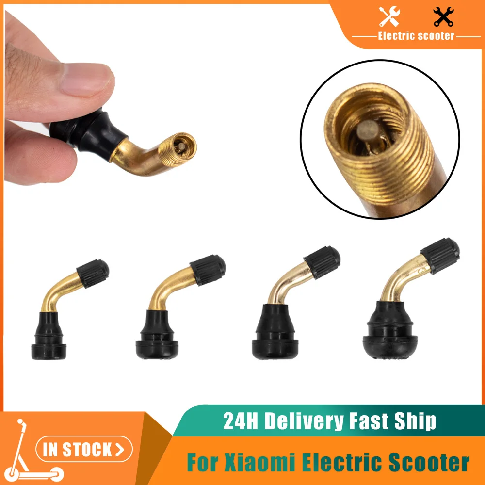 PVR40 50 60 70 Electric Scooter Tire Valve for Iconic Brand Electric Vehicle Vacuum Tire Air Nozzle Aluminum Rod For Ninebot Accessory