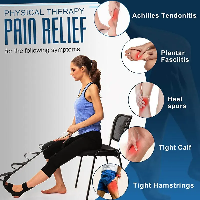 Soft Sports Yoga Ligament Stretching Belt Three Colors Yoga Stretching Strap Leg and Hamstring Foot Pain Relief yoga strap