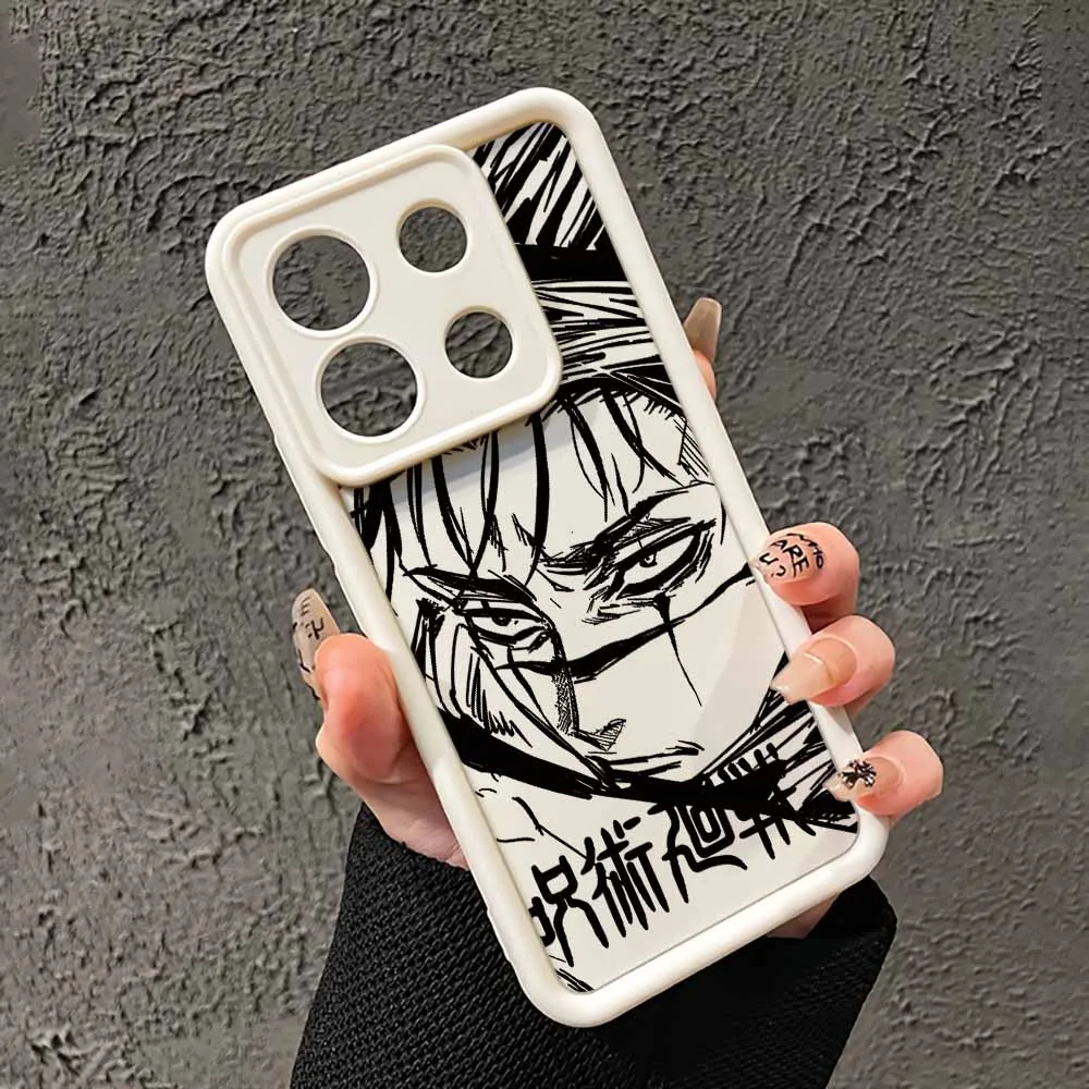 Jujutsu Kaisen Anime Eyes Ladder Design Phone Cover