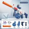 Electric Automatic Water Storage Gun Portable Summer Beach Outdoor Toys Splashing Game, Electric Automatic Continuous Launch Hig 5