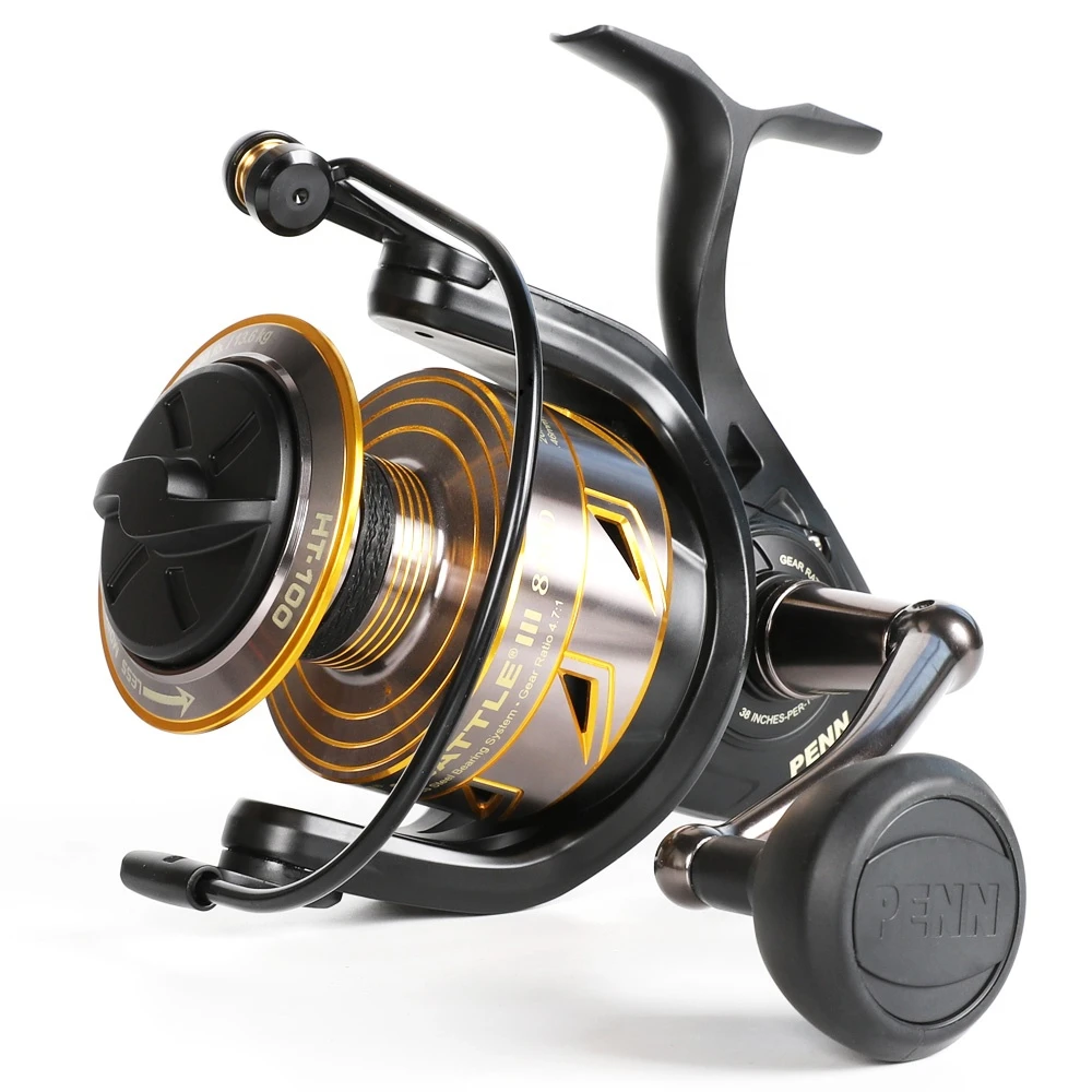 3000 4000 5000 6000 8000 Battle 3 Cnc Handle 30lb 13 6kg Drag Metal Saltwater Spinning Penn Fishing Reels Switching Power Supply Aliexpress