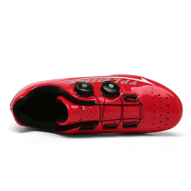 Bicycle Pyeong Flat Pedal Shoes Men Cleat Shoes MTB Cycling Sneaker Speed Outdoor Without Lock Clip Bike Sports Spinning Shoes
