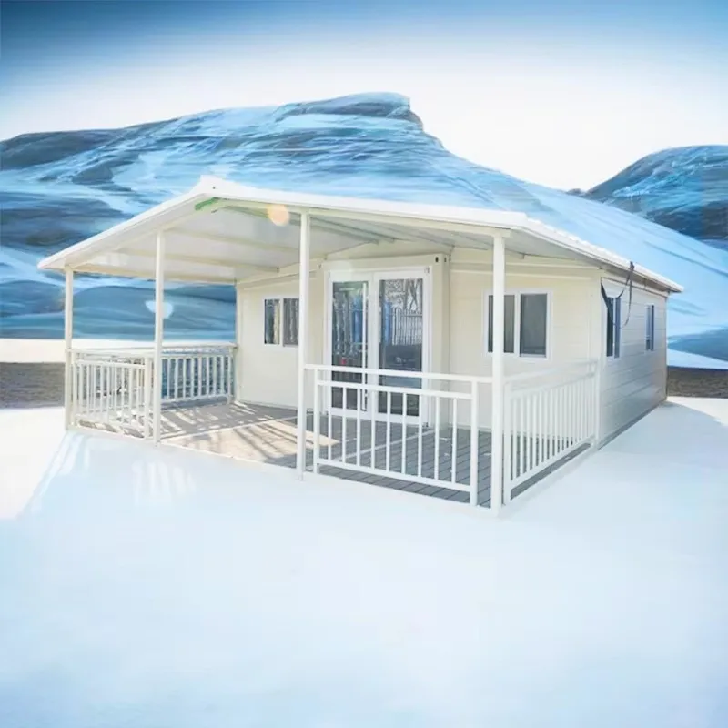 รูปสินค้า บ้านคอนเทนเนอร์สีสันสดใส สำหรับสวนส่วนตัว