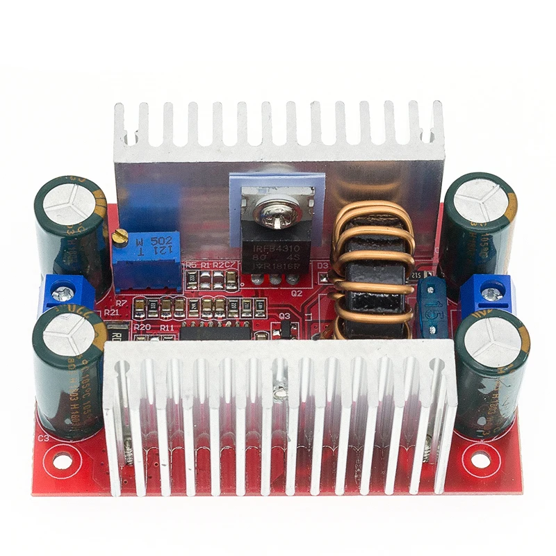 DC-DC 부스트 컨버터 스텝업 전원 공급 장치 모듈, 전압 조정기 LED 드라이버, 400W, 15A, 8.5-50V 10-60V 조정 가능