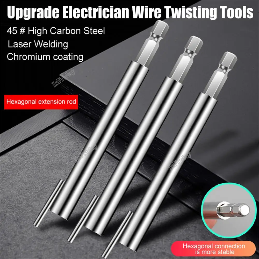 

Wire Twisting Tools Handle Electrician Quickly Twister Twister Wire For Power Drill Drivers Twister Twisted Twist Cable Device