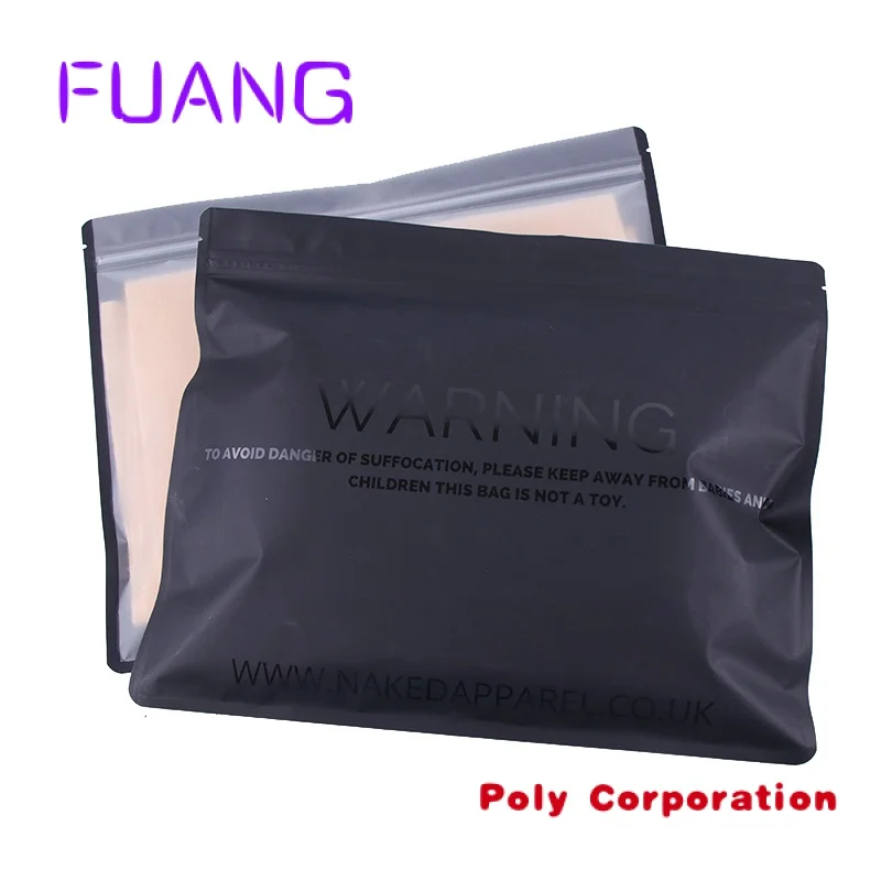 Прозрачный пакет с застежкой-молнией для продажи