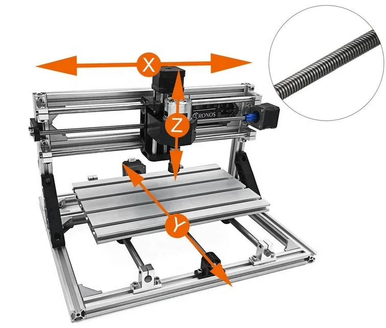 

3 Axis wood carving machine mini cnc milling machine