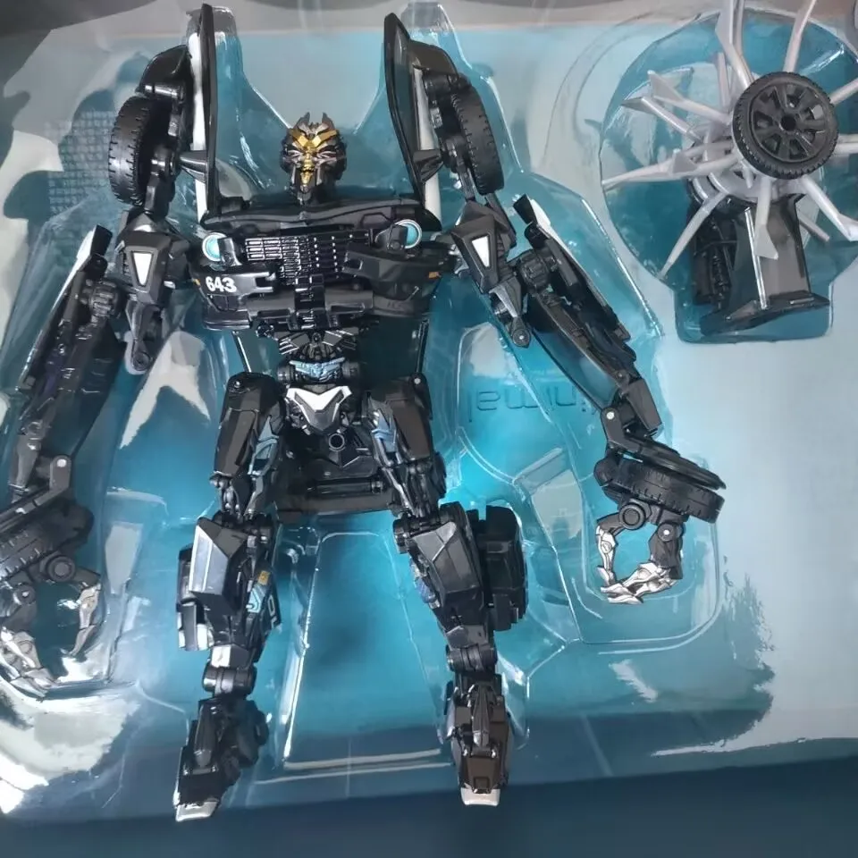 XP-15 トランスフォーマー バリケード似　フィギュア Model Society XP15 Police Performer Barricade Transformation Toys