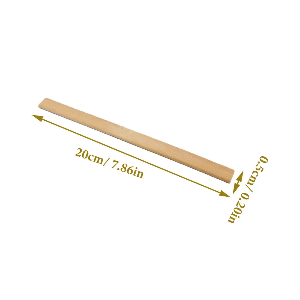 50개 대나무 스트립, 건축 모형 DIY 공예 키트, 미니어처 풍경용 지속 가능한 건축 자재