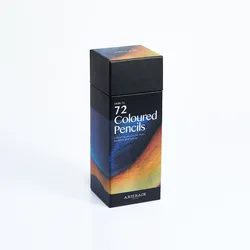 Vibrant Wooden Colored Pencils Set - Premium Art Supplies (72 Colors)