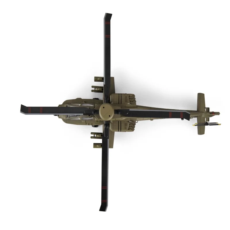 2026 New RC ERA C170 AH-64 Apache 1:48 Auto Stabilized Helicopter - 3