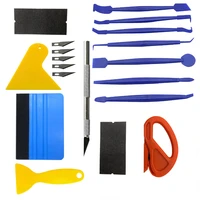 Car Wrapping Vinyl Tool Kit Window Film Tint Tools Car Wrap Sticks Edge Trimming Squeegee Tinting Felt Edge Squeegee 1