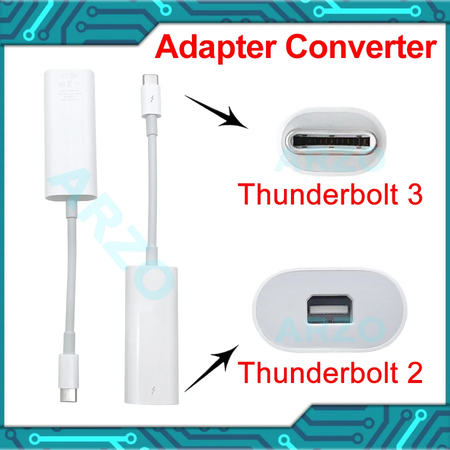 Thunderbolt 3 USB-C to Thunderbolt 2 Adapter Converter Cable A1790