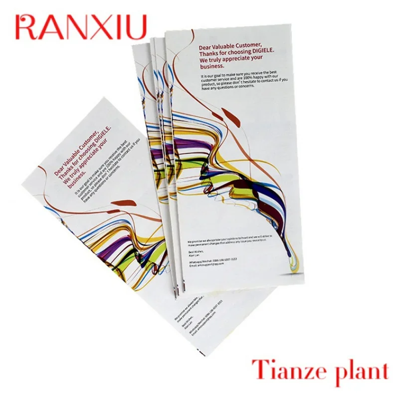 Рисунок 5 - Изготовленные на заказ упаковочные брошюры