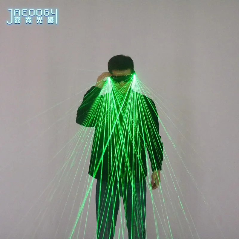 Laser Glasses DJ Beam Portable Eyeglasses Party Stage Light Dancer Show Luminous Costumes Performance Nightclub