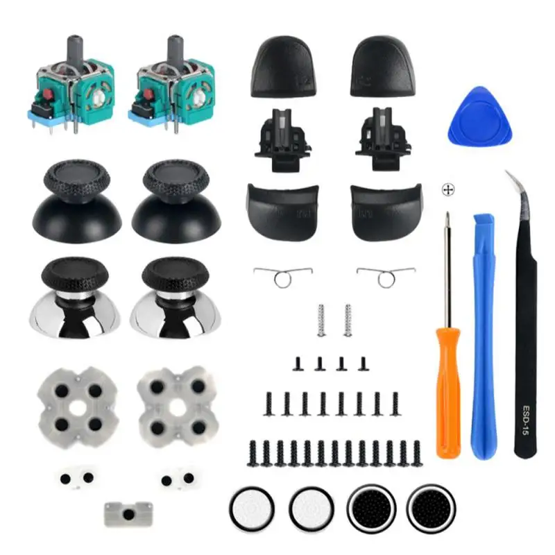 Levette Di Ricambio Per Funghi Joystick Analogico 3D Per Controller Ps5 5 Gamepad Thumb Stick Caps Cover