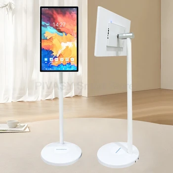 Batteria per supporto mobile per monitor touch screen a 10 punti Smart TV da 21,5 23,8 pollici Android12 per colata wireless per ufficio domestico fitness 1
