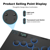 Haute42-COSMOX M Ultra Mgen 2 Leverless Controller For Ps4 Ps5 Steam Switch PC Hitbox Joystick Arcade Fight Gaming Keyboard - Image 4