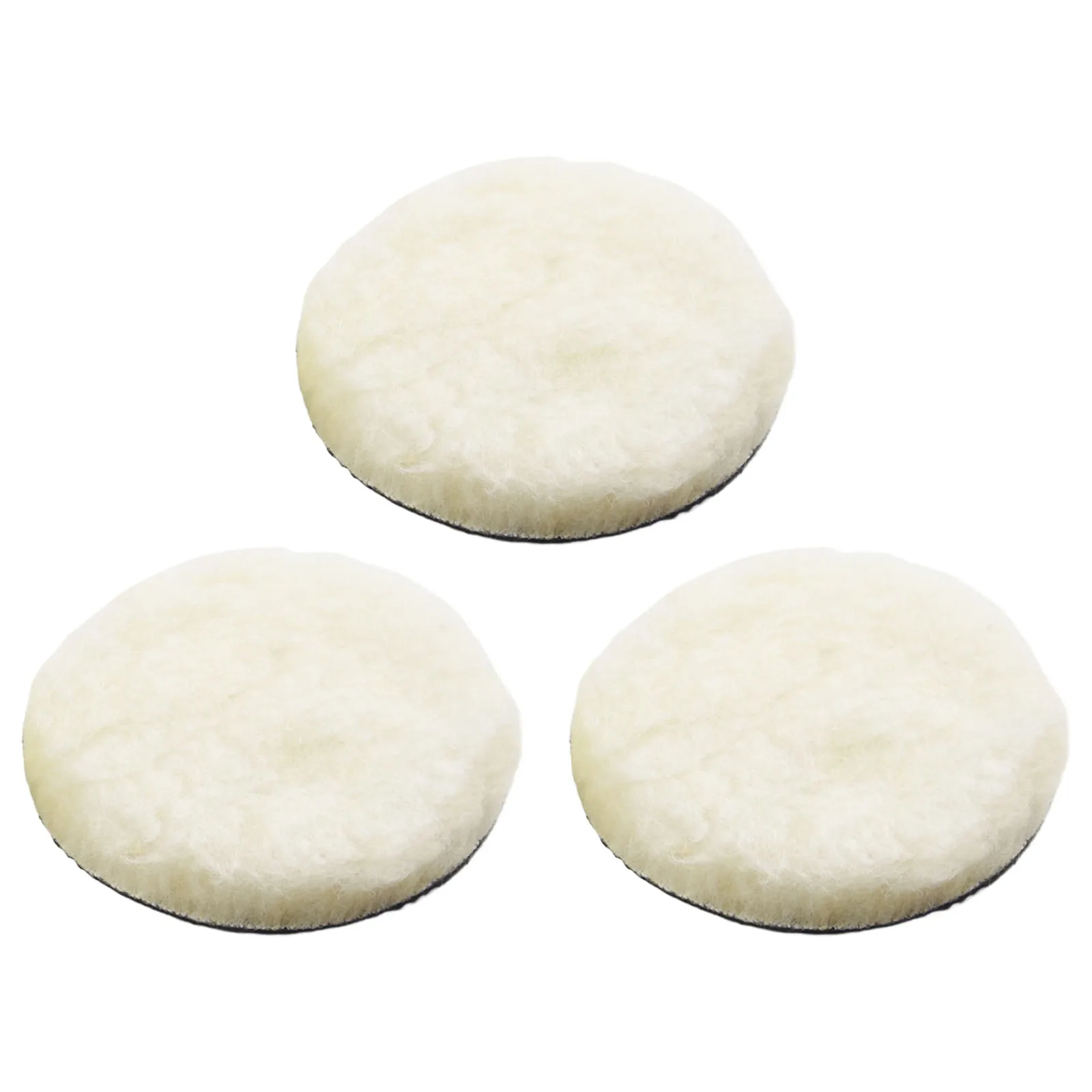 

Wool Polishing Pads 3pcs Sticky Disc Rod 4Inch Buffing Polishing Pads Wool Wheel Mop Kit For Glass Car Polisher Drill