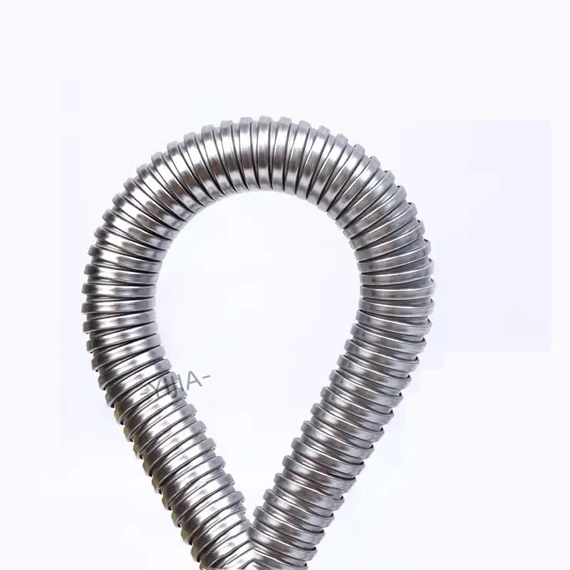 Description Picture 6 of item1M 4-13mm 304 Stainless Steel Corrugated Pipe Wire Line Cable Conduit Protect Threaded Hose Rat-proof Pipe Sleeve Home Hardware