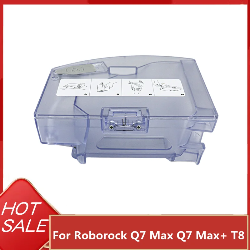 Replacement For Roborock Q7 Max Q7 Max+ T8 Spare Parts Dustbin Box Water Tank Dust Box Vacuum Cleaner Parts Accessories