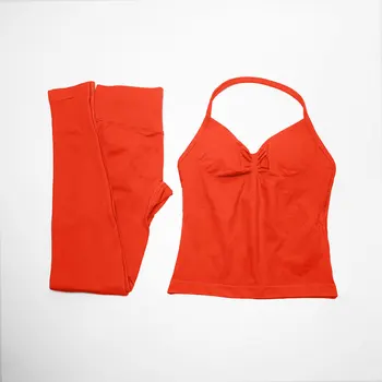Ensemble Yoga Femme 2 Pièces : Brassière & Legging
