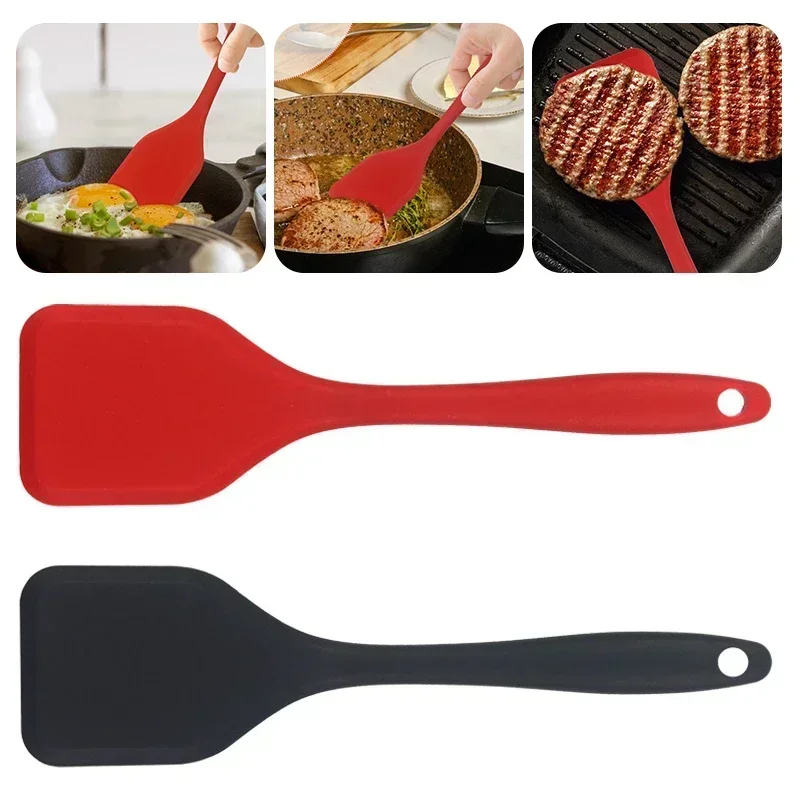 Silicone Cooking Leakage Spatula Dense Shovel Fried FishOmelette Shovel Non-stick Spatula Kitchen Cooking Tools 1