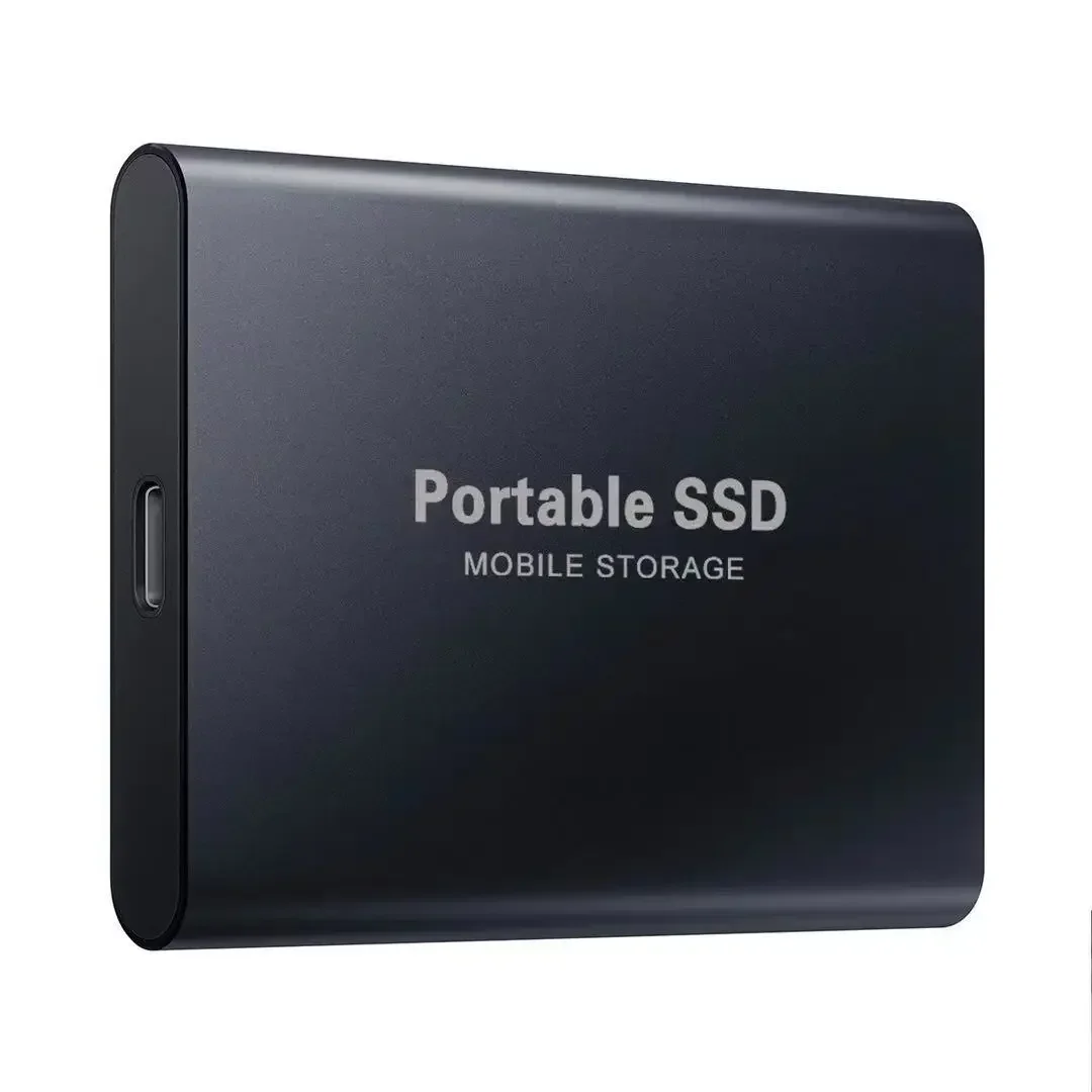 external SSD close up