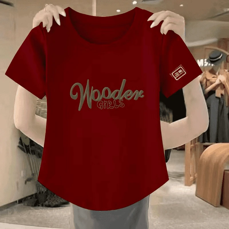 Right stamp burgundy [medium] w letter