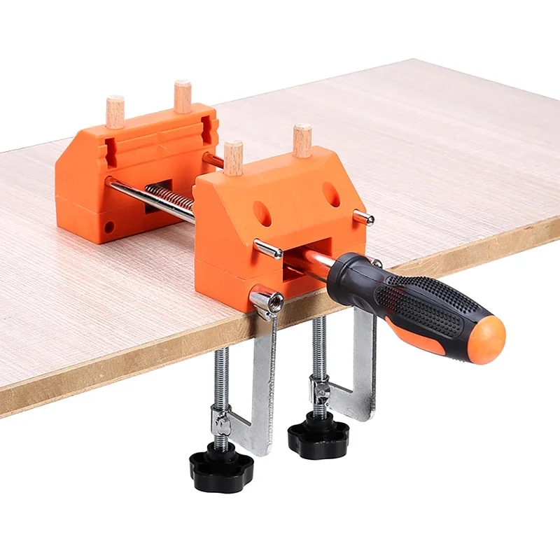 

Precision Table Vice Bench Clamp Multifunctional Aluminum Alloy Clamp Mini Workbench Adjustable Woodworking Clamp Tools