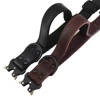 Soft Real Leather Dog Collar Genuine Leather Durable Collars with Safe Buckle Handle for Medium Large Dogs German shepherd 3