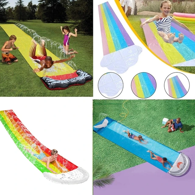Games Center Backyard Children Adult Toys Inflatable Water Slide Pools Children Kids Summer Gifts Backyard Outdoor Water Toys 1