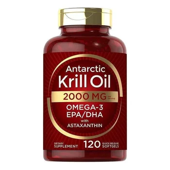 Best-selling Antarctic Krill Oil Astaxanthin Fish Oil Soft Capsules, direct from the factory 1