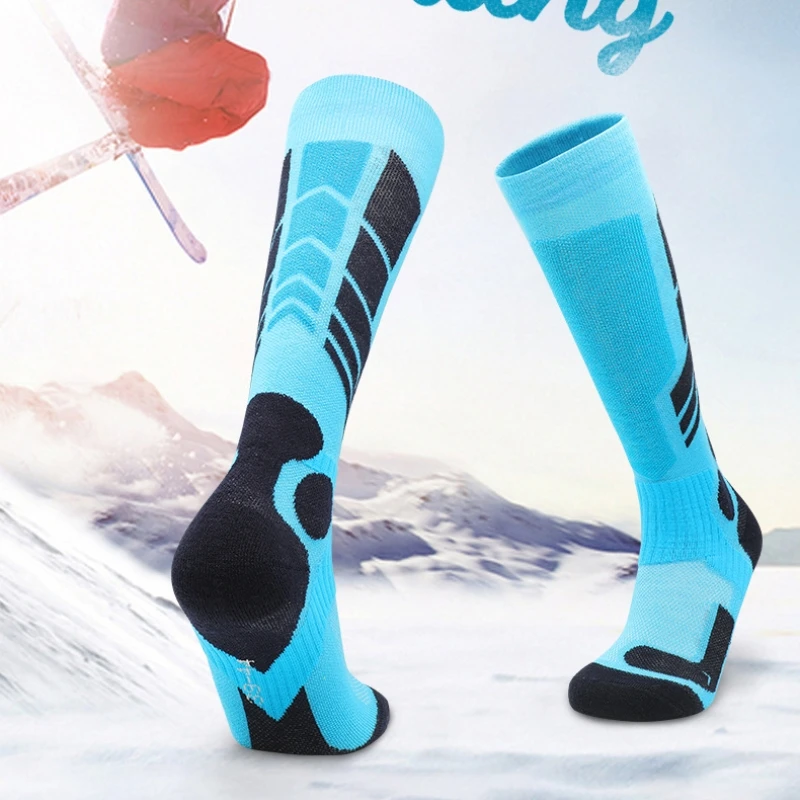 

Ski Full Thickness Warm Hiking Mountaineering Compression Men Women Outdoor Sports Striped Patchwork Solid