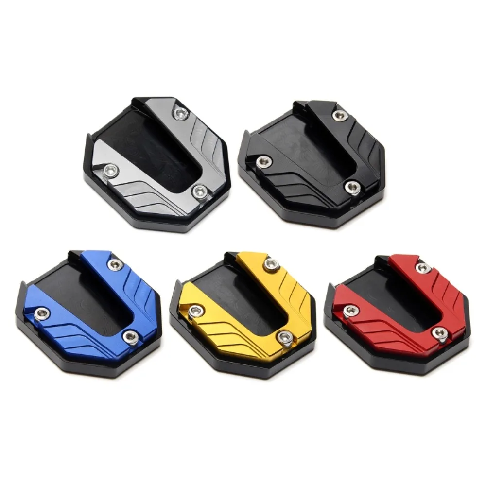 

Stand Foot Support Accessories Motorbike Side Kick Stand Pad Foot Extension Pad Parking Plate Base Motorcycle Kickstand