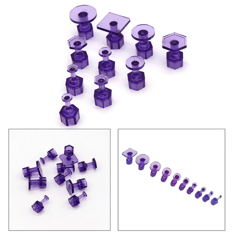 Kit d'outils de débosselage PDR pour carrosserie de voiture 10 pièces – Image 2