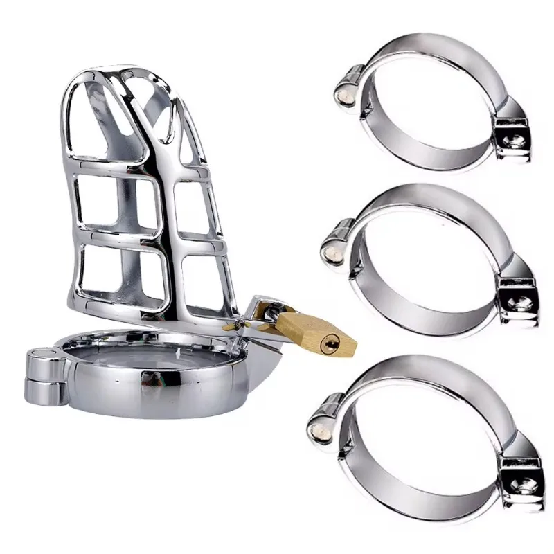 CB Metal Cock Cage Male Chastity Cage Sex Toys for Men Rise of Loyalty Penis Ring Lock Device Wearable Chastity Lock Erotic Bond for penis chastity cage,chastity lock sex toy,chastity cage accessory