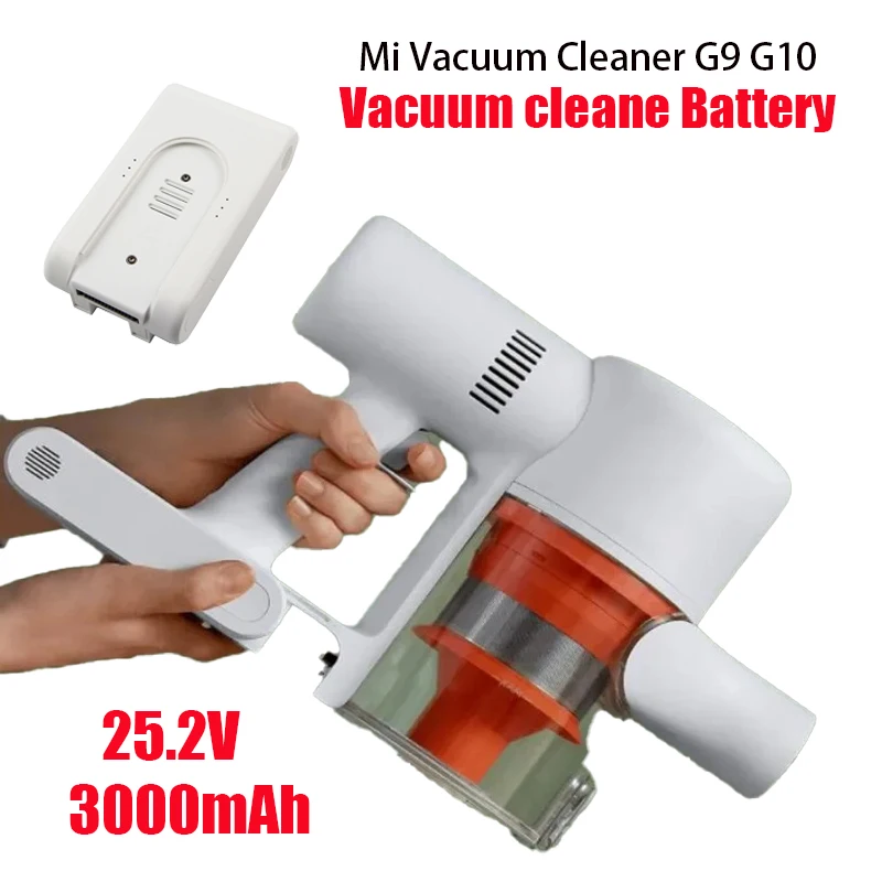 

For Xiaomi Mijia G9 G10 T10 R10 Wireless Vacuum Cleaner 5000mAh Rechargeable Lithium-Ion Battery Pack Accessories