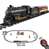 RC Train Toys Remote Control Retro Steam Electric Stepless Speed Simulation Train Control Remote Smoking Train Children's Toys 6