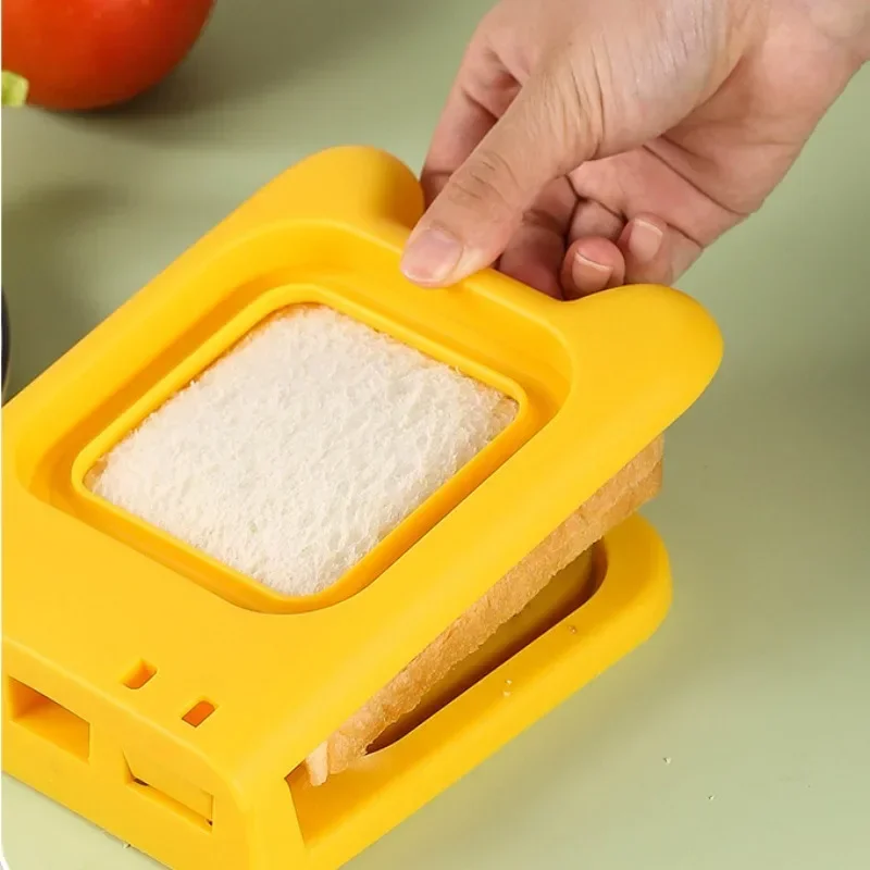 Breakfast Sandwich Maker Bread Mold Toast Bread Cutting Die  Sandwich Cookie Cutter Breakfast Dessert DIY Tool Kitchen Gadgets