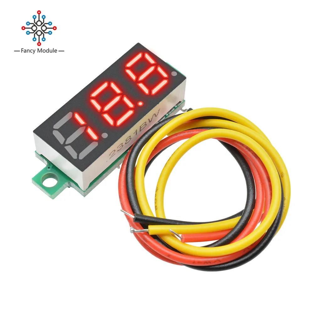 cykel Forsvinde Bibliografi Mini Digital Voltmeter Voltage Meter | Mini Digital Voltmeter 200 Volt -  Mini 0.28 - Aliexpress