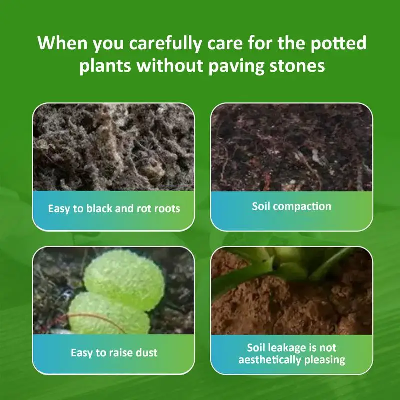 Potting Stones Scientific And Decorative Stones For Potted Plants Nutrient Balance Garden Soil Necessities Aquarium Decors decorative stones