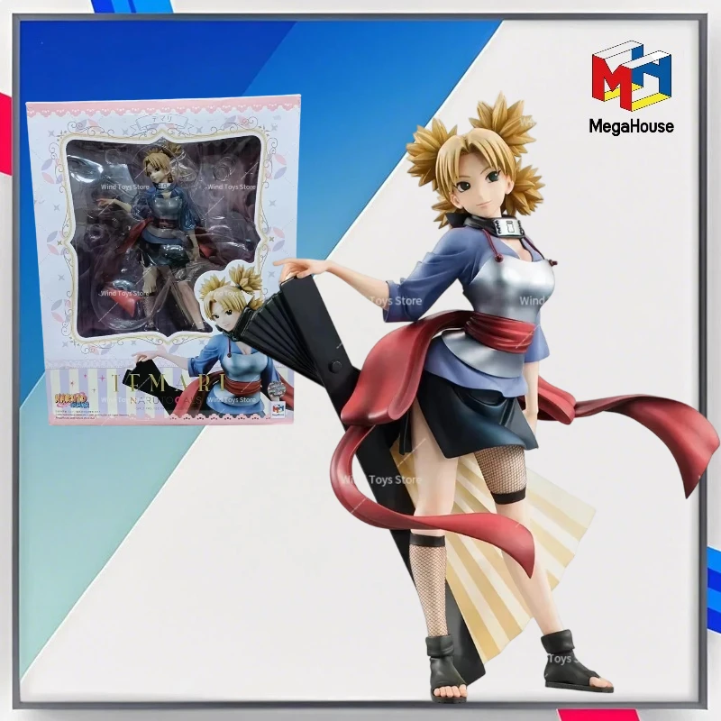 Anime Figure Naruto Nara Temari Original Boxed Megahouse G E M