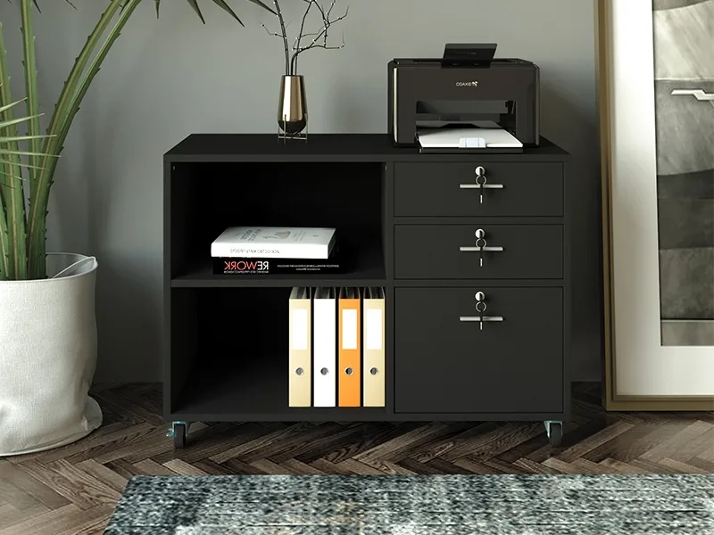 3 drawer file cabinet