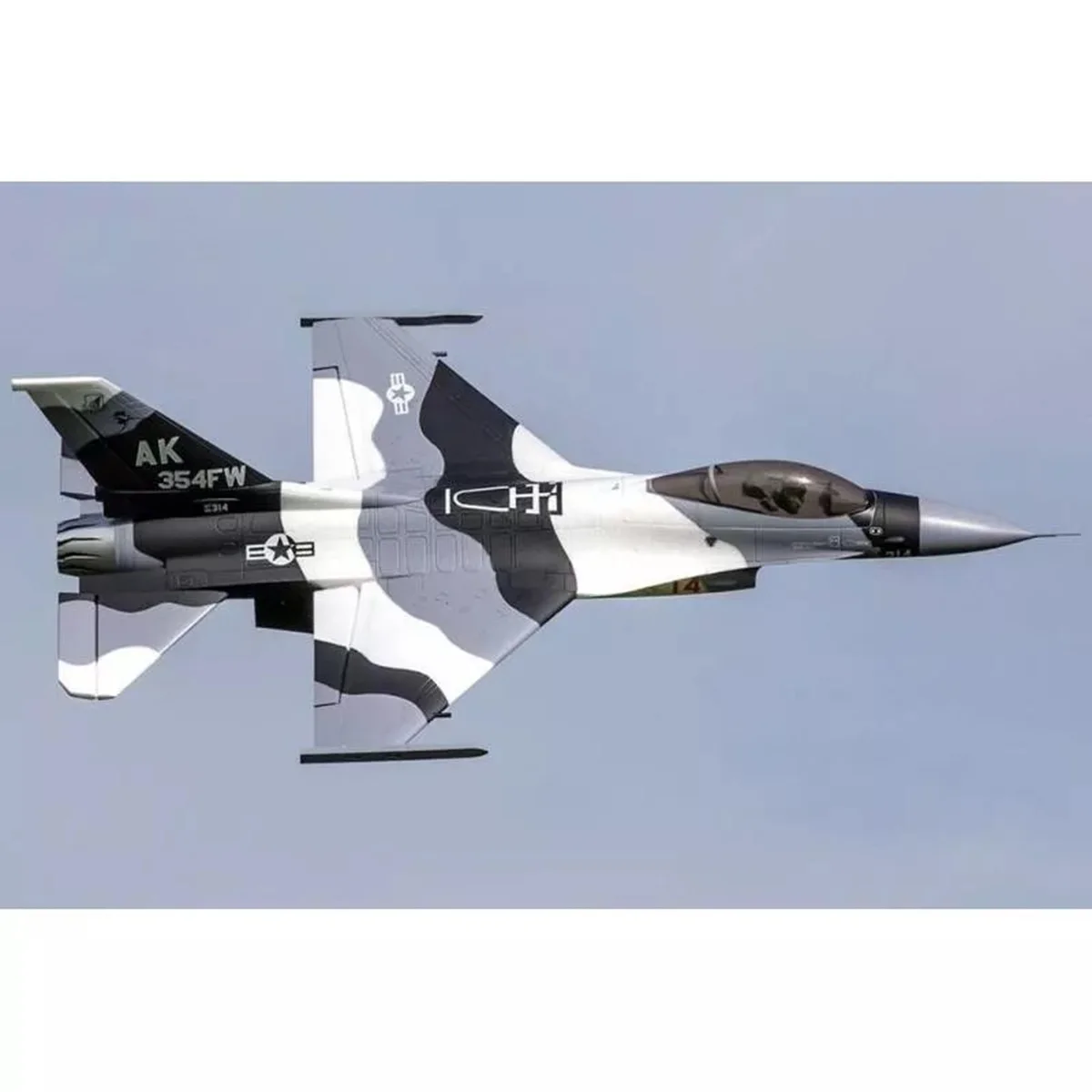 Profil de l'avion RC EDF 70mm PNP ou KIT avec Servos - Volantex, montrant son design aérodynamique