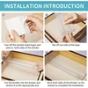 Drawer Dividers Organizers, Adjustable 8cm High Expandable from 27.5-52cm Kitchen Drawer Organizer, Clear Plastic 5