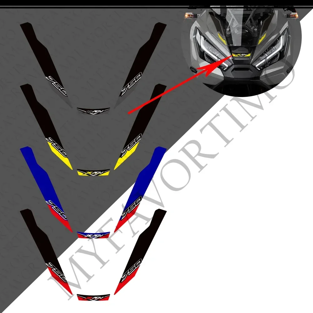 For Honda X-ADV XADV X ADV 750 Protector Tank Pad Kit Knee Wheel Stickers Decals Body Fender Shell Windshield 2021 - 2023 2024