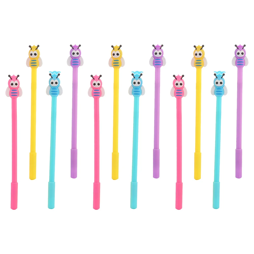 

12Pcs Writing Pens Students Stationery Note Taking Pens for Students School Supplies